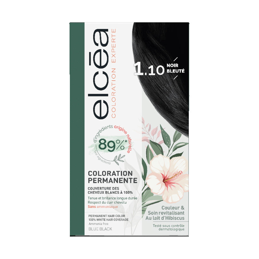 Noreva Elcea Permenant Hair Color 1.10 Blue Black