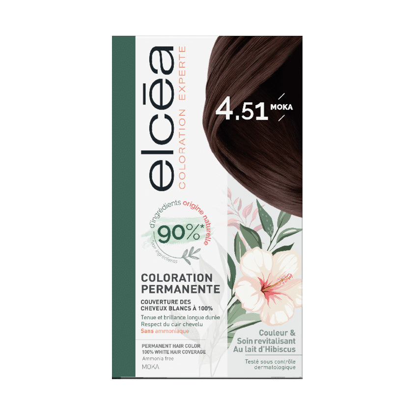 Noreva Elcea Permenant  Hair Color 4.51 Moka