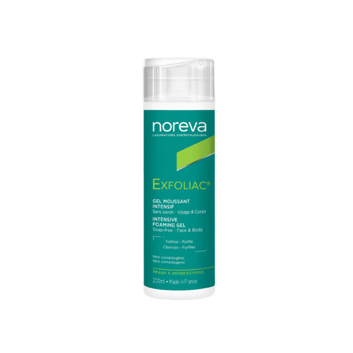 Cleansing gels EXFOLIAC INTENSIVE FOAMING GEL 200ML