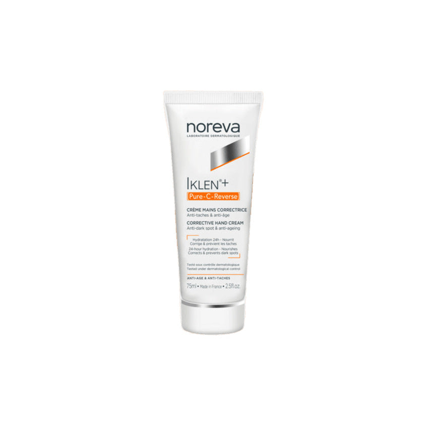 NOREVA IKLEN+PURE -C REVERSE CORRECTIVE HAND CREAM 75 ML