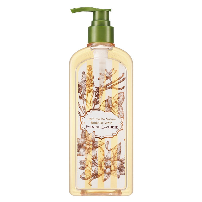 NATURE REPUBLIC Body Oil Wash - Evening Lavender, 345 ml