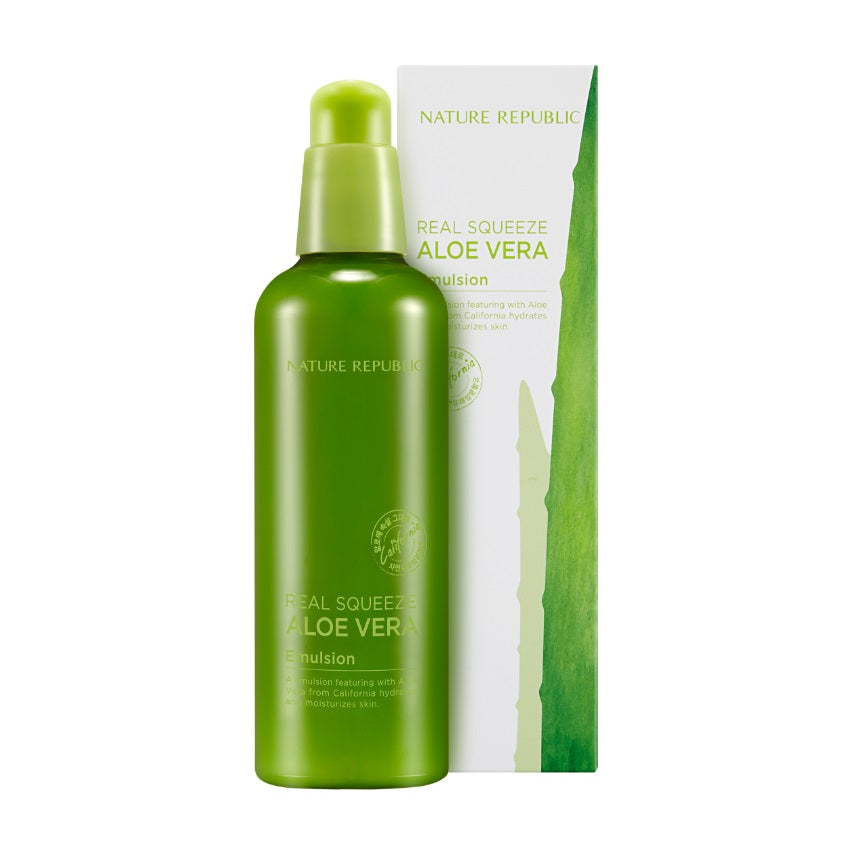 NATURE REPUBLIC Real Squeeze Aloe Vera Emulsion, 125 ml