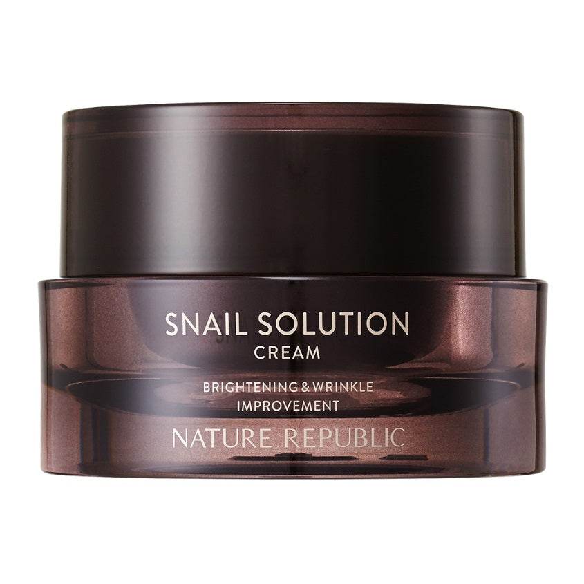 NATURE REPUBLIC Snail Solution Cream, 52 ml