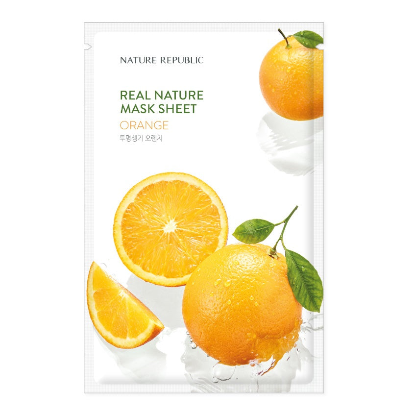 NATURE REPUBLIC Mask Sheet Orange, 23 ml