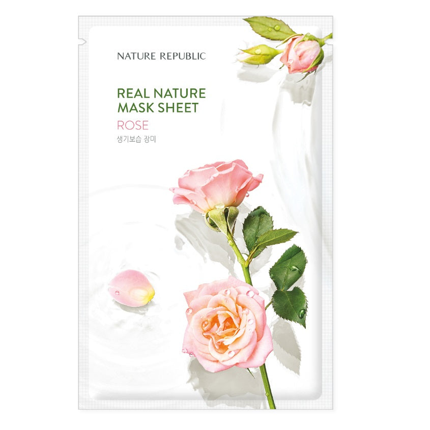 NATURE REPUBLIC Mask Sheet Rose, 23 ml