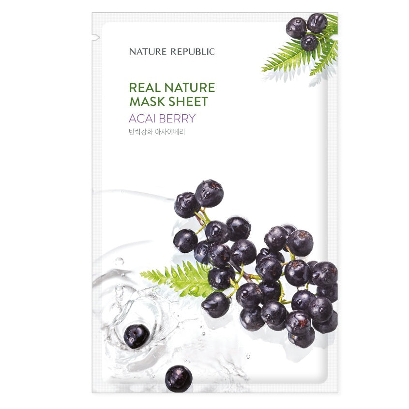 NATURE REPUBLIC Mask Sheet Acai Berry, 23 ml