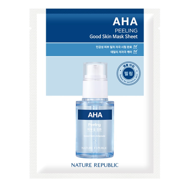 Facial skin care Mask Sheet (AHA), 24 ml
