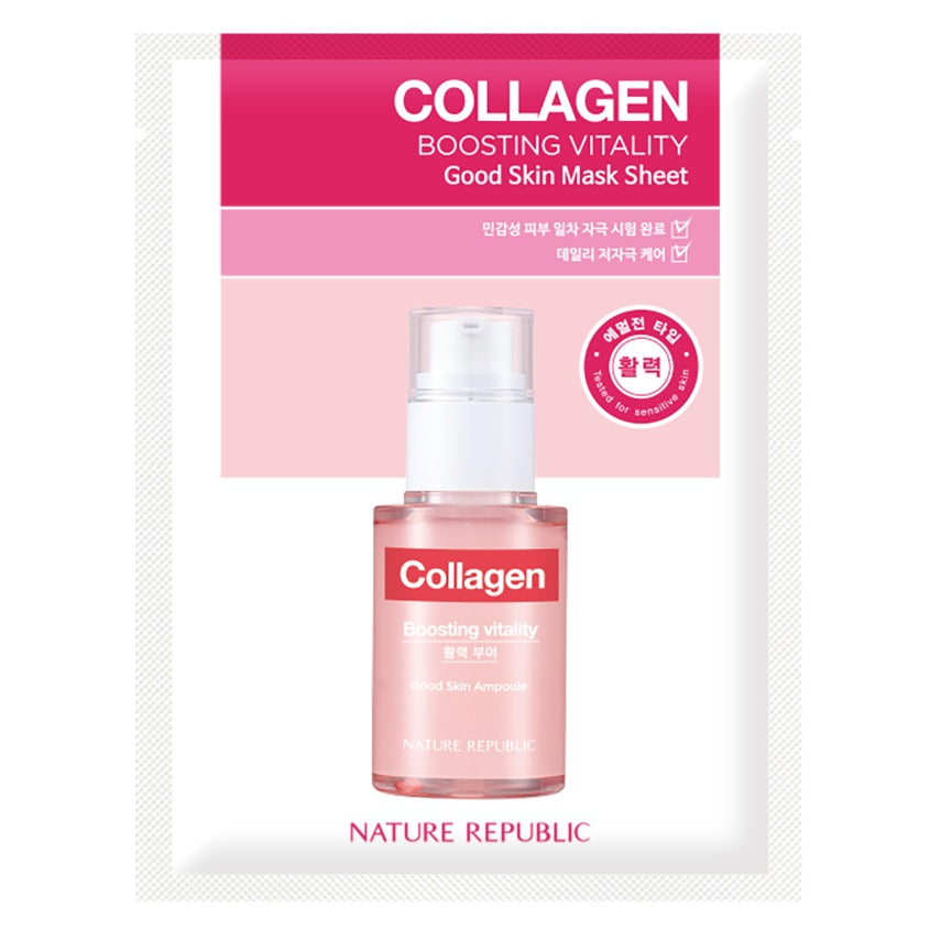 NATURE REPUBLIC Mask Sheet (Collagen), 24 ml
