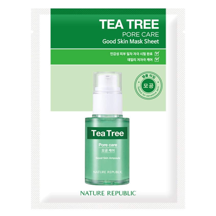 NATURE REPUBLIC Mask Sheet (Tea Tree), 24 ml