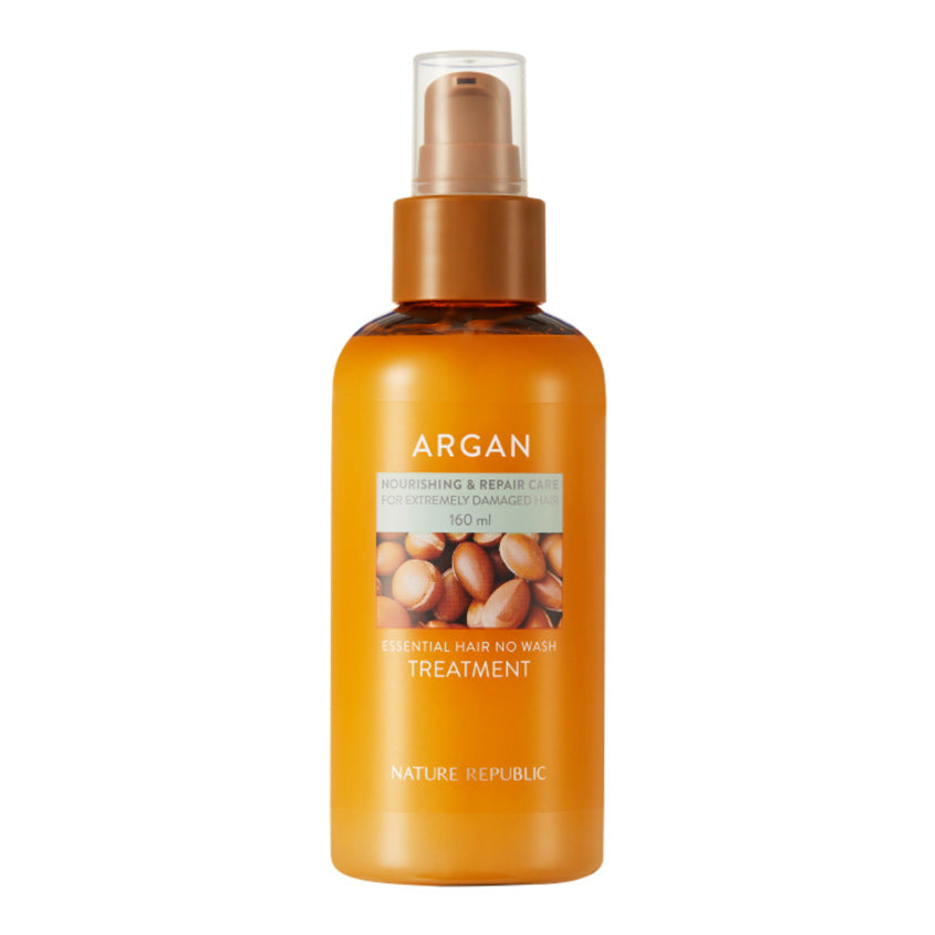 NATURE REPUBLIC Argan Essential Hair No Wash Treatment Pack, 160 ml