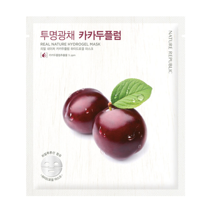 Facial skin care Real Nature Hydrogel Mask Kakadu Plum, 25 g