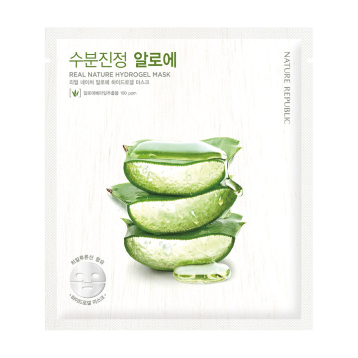 Real Nature Hydrogel Mask Aloe, 25 g
