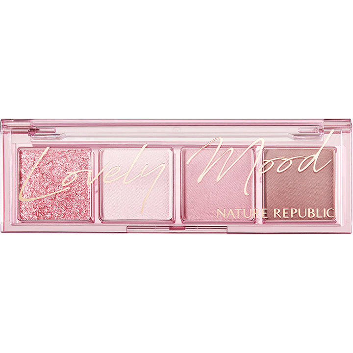 Daily Basic Palette (Lovely Mood 03 Cool Pink), 2,6 g