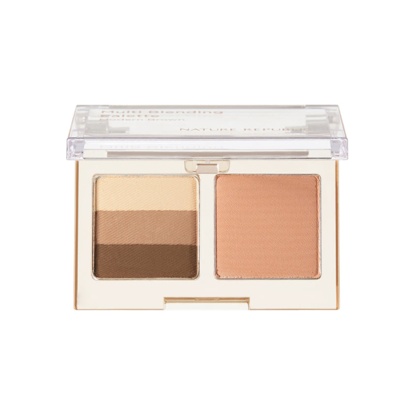 NATURE REPUBLIC Color Blossom Multi Blending Palette (01 Modern Brown), 3,4 g
