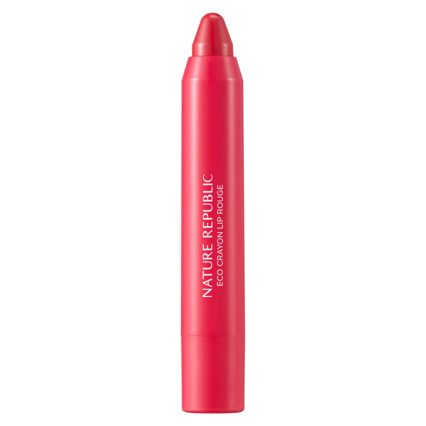 NATURE REPUBLIC BY FLOWER ECO CRAYON LIP ROUGE 05 BURGUNDY RED 2.5G