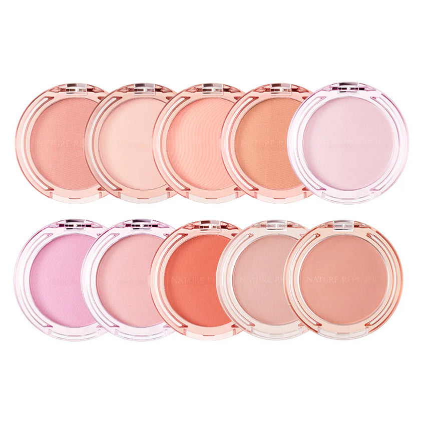 NATURE REPUBLIC BY FLOWER BLUSHER 11 VIOLET PURPLE 5G