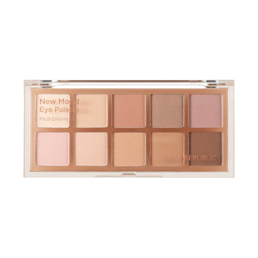 NATURE REPUBLIC COLOR BLOSSOM NEW MOOD EYE PALETTE 02 MILD CREAM 8G