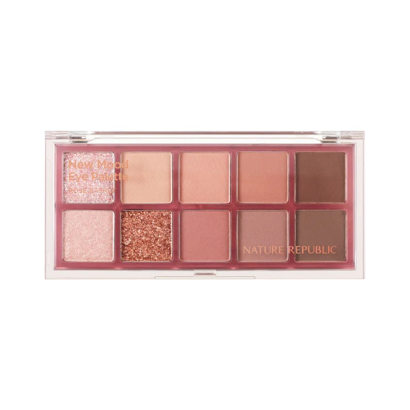 NATURE REPUBLIC COLOR BLOSSOM NEW MOOD EYE PALETTE 03 ROSE BASKET 8G
