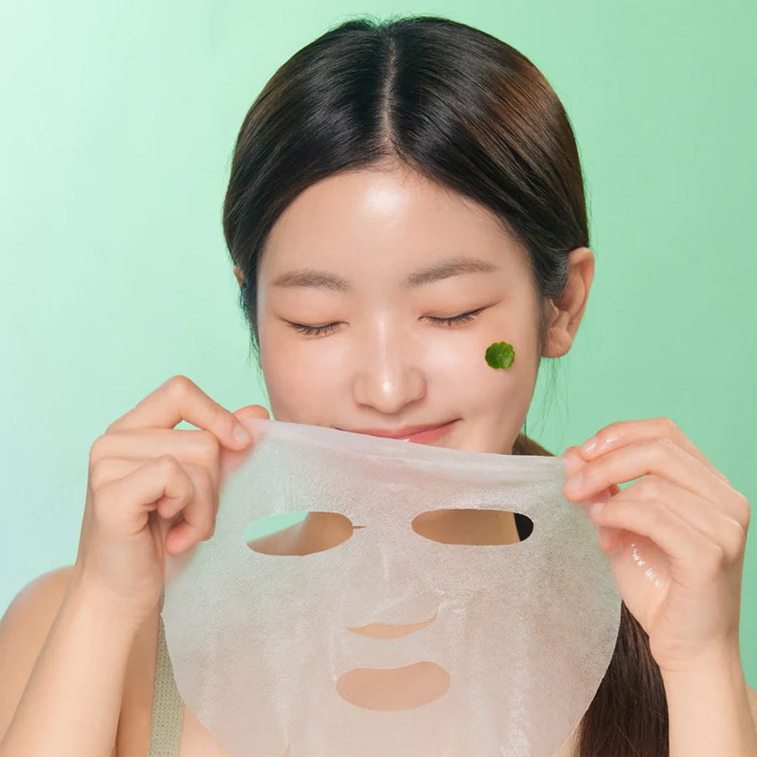 NATURE REPUBLIC GREEN DERMA MILD CICA CALMING CARE MASK SHEET 25ML – متجر إلكتروني