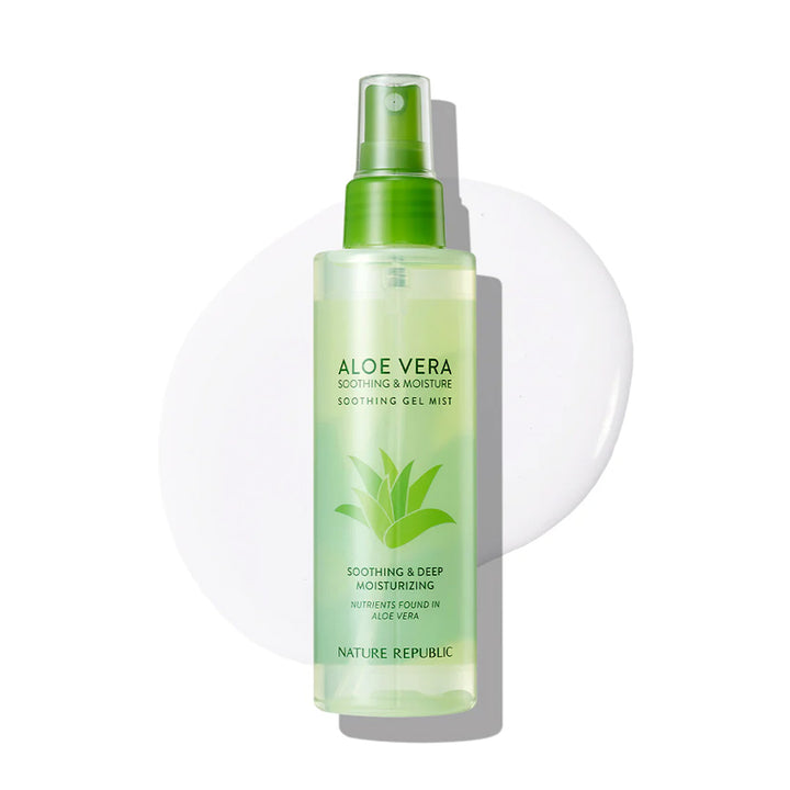 Facial skin care SOOTHING & MOISTURE ALOE VERA 92% SOOTHING GEL MIST 155ML