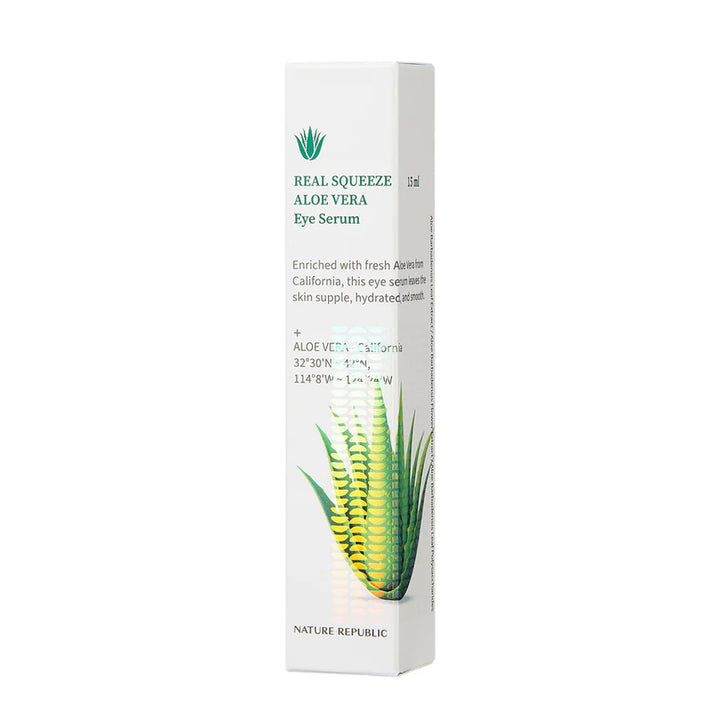 Eye skin care products REAL SQUEEZE ALOE VERA EYE SERUM 15ML