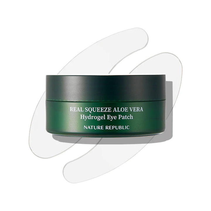 Eye skin care products REAL SQUEEZE ALOE VERA HYDROGEL EYE PATCH 60PCS
