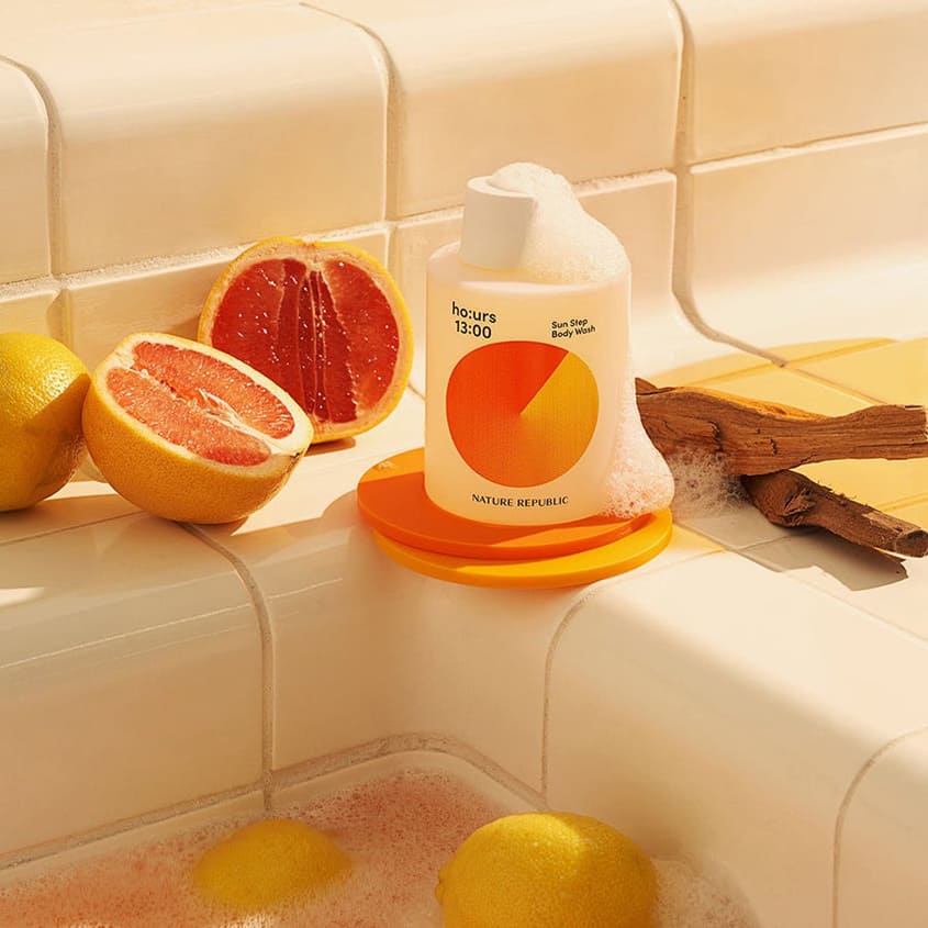 NATURE REPUBLIC HO:URS SUN STEP BODY WASH 300ML – buy online