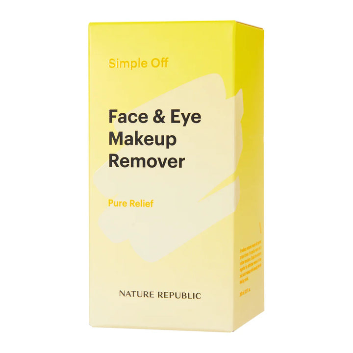 Simple Off Face & Eye Makeup Remover Pure Relief Special Set