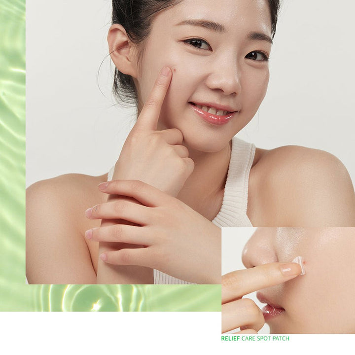 GREEN DERMA TEA TREE CICA AFTER CARE SPOT PATCH 60PCS