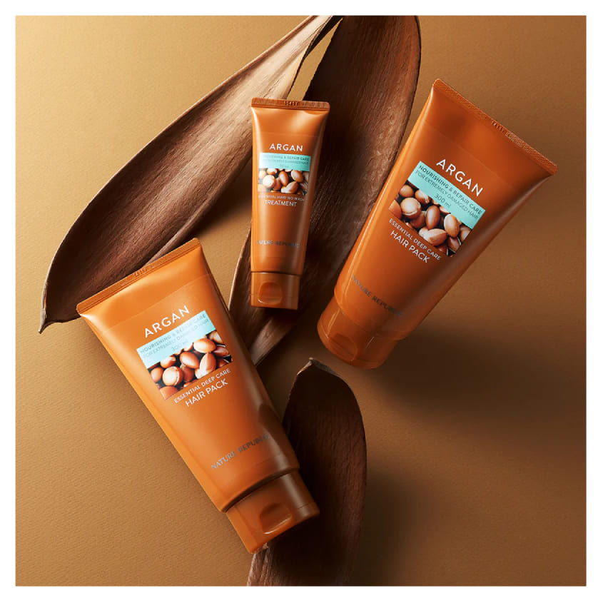 NATURE REPUBLIC ARGAN ESSENTIAL DEEP CARE HAIR PACK DOUBLE SET – شراء أونلاين