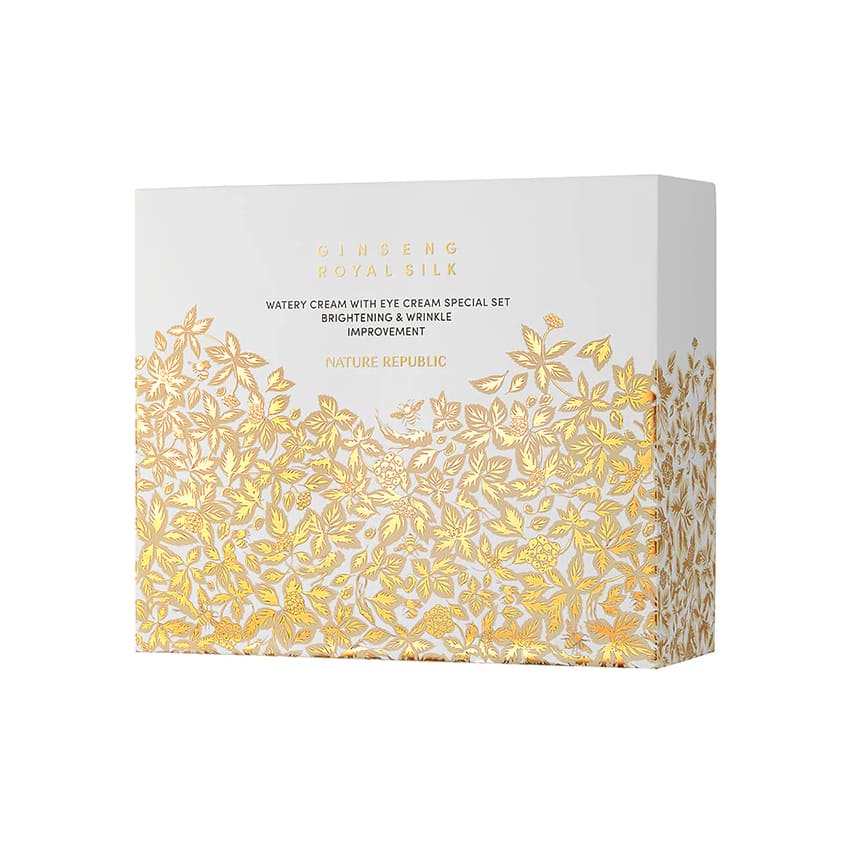 NATURE REPUBLIC GINSENG ROYAL SILK WATERY CREAM WITH EYE CREAM SPECIAL SET – متجر إلكتروني