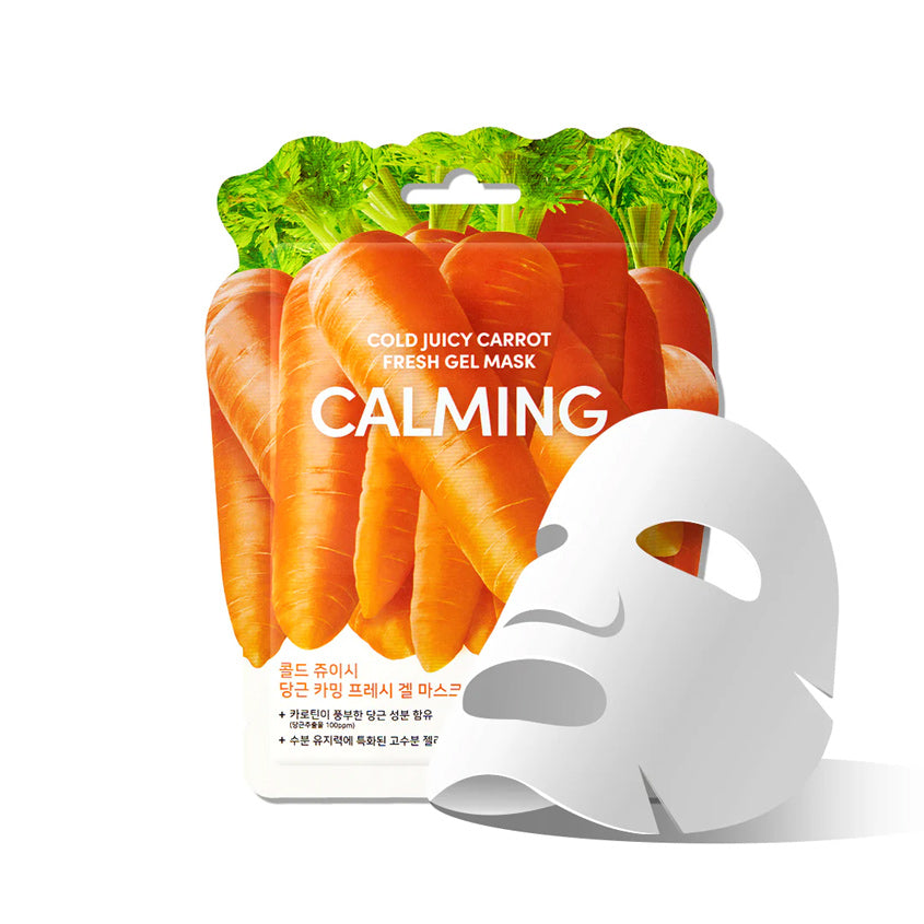 NATURE REPUBLIC COLD JUICY CARROT CALMING FRESH GEL MASK 25ML – buy online