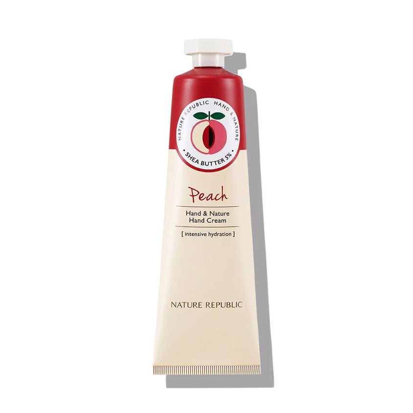 NATURE REPUBLIC HAND & NATURE PEACH HAND CREAM 30ML