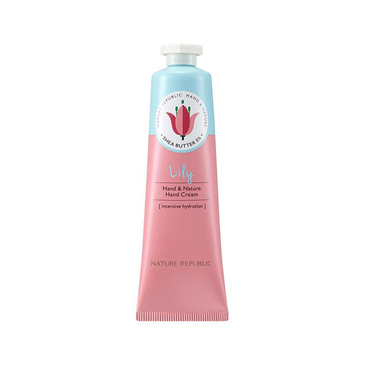 Hand care products HAND & NATURE LILY HAND CREAM 30ML