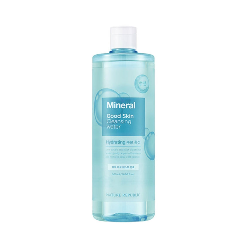NATURE REPUBLIC GOOD SKIN MINERAL AMPOULE CLEANSING WATER 500ML