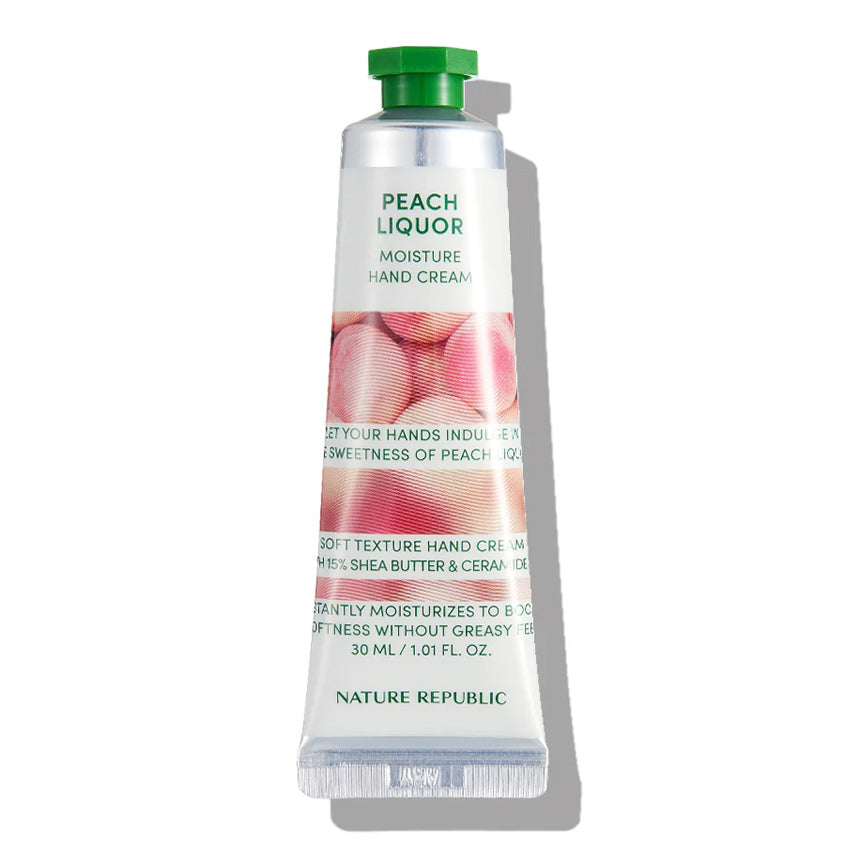 NATURE REPUBLIC HAND & NATURE PEACH LIQUOR HAND CREAM 100ML – شراء أونلاين