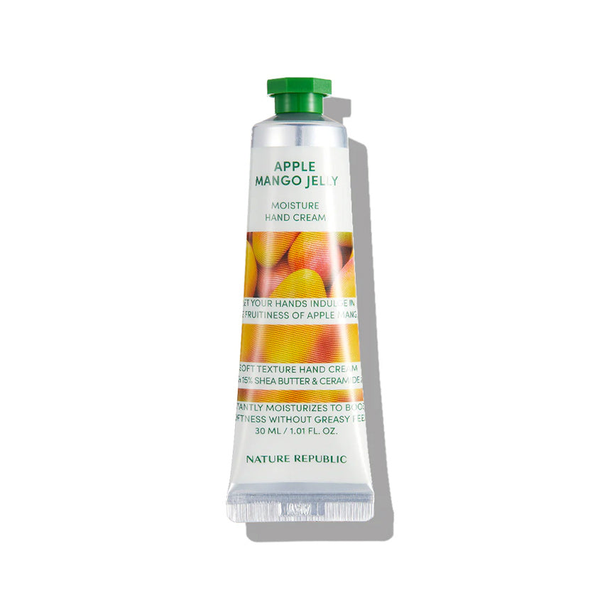 NATURE REPUBLIC HAND & NATURE APPLE MANGO JELLY HAND CREAM 30ML