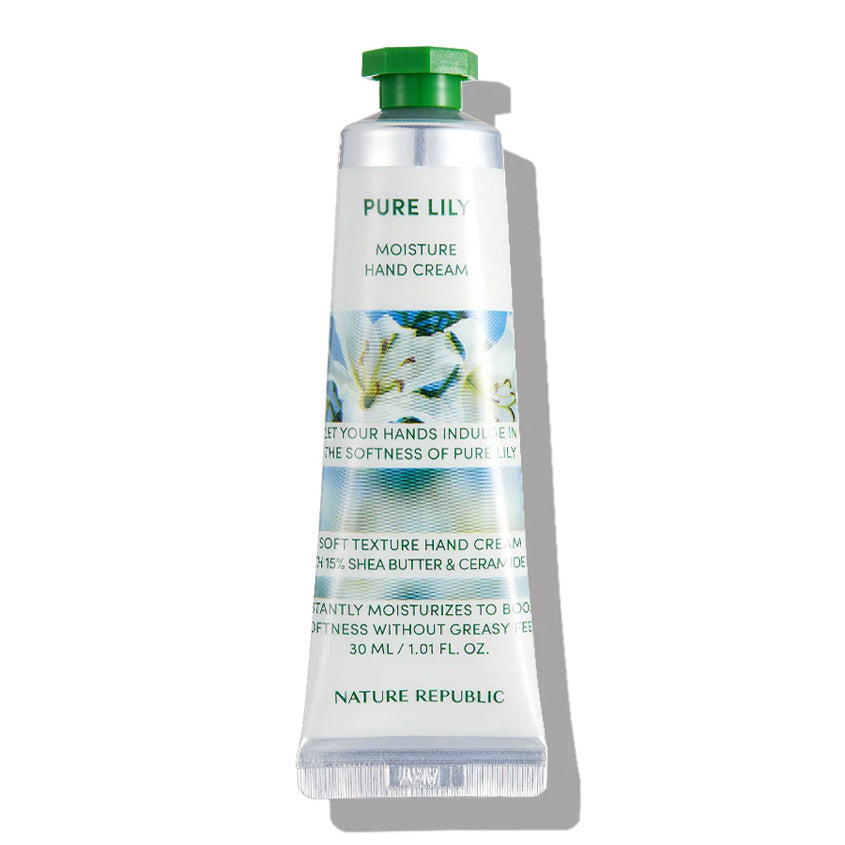 NATURE REPUBLIC HAND & NATURE PURE LILY HAND CREAM 30ML