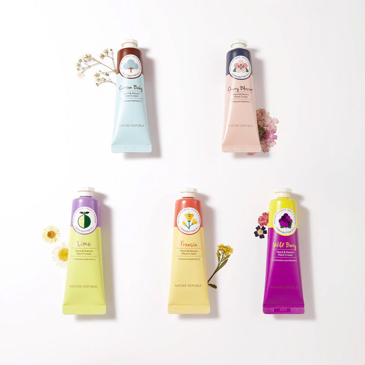 Hand & Nature Freesia Hand Cream