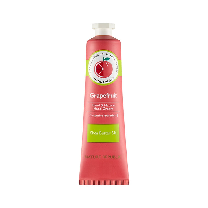 HAND & NATURE GRAPEFRUIT HAND CREAM 30ML