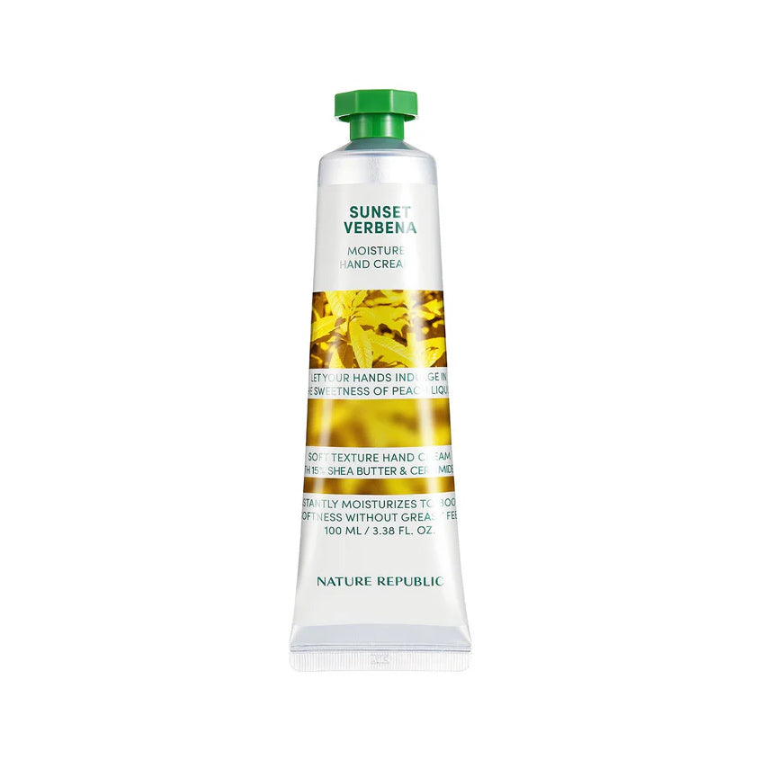 NATURE REPUBLIC HAND & NATURE SUNSET VERBENA HAND CREAM 30ML