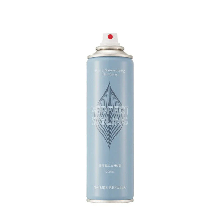 NATURE REPUBLIC HAIR & NATURE PERFECT STYLING HAIR SPRAY 200ML – buy online