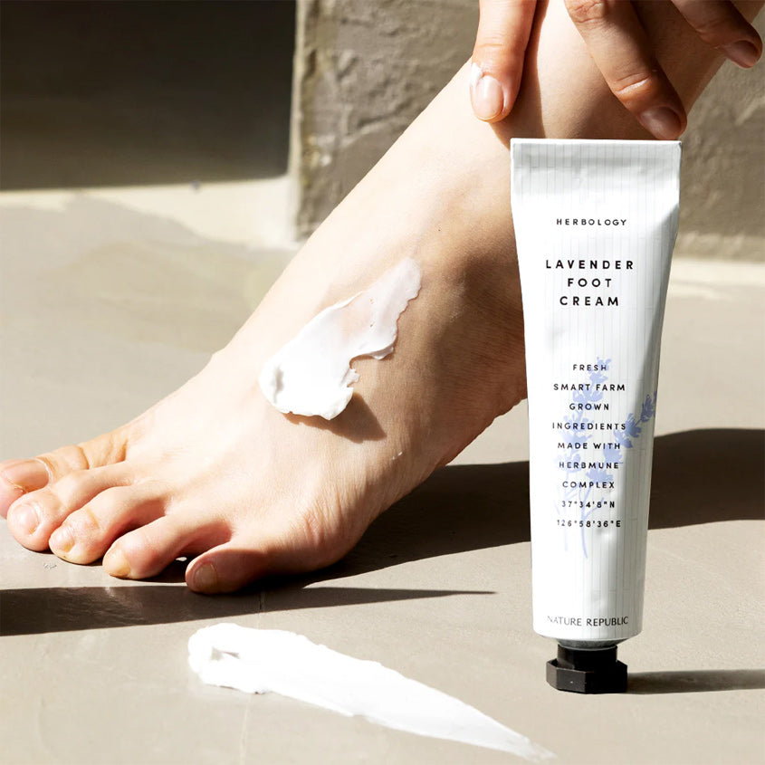 NATURE REPUBLIC HERBOLOGY LAVENDER FOOT CREAM 70ML – شراء أونلاين