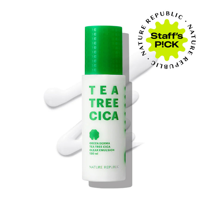 GREEN DERMA TEA TREE CICA CLEAR EMULSION 130ML