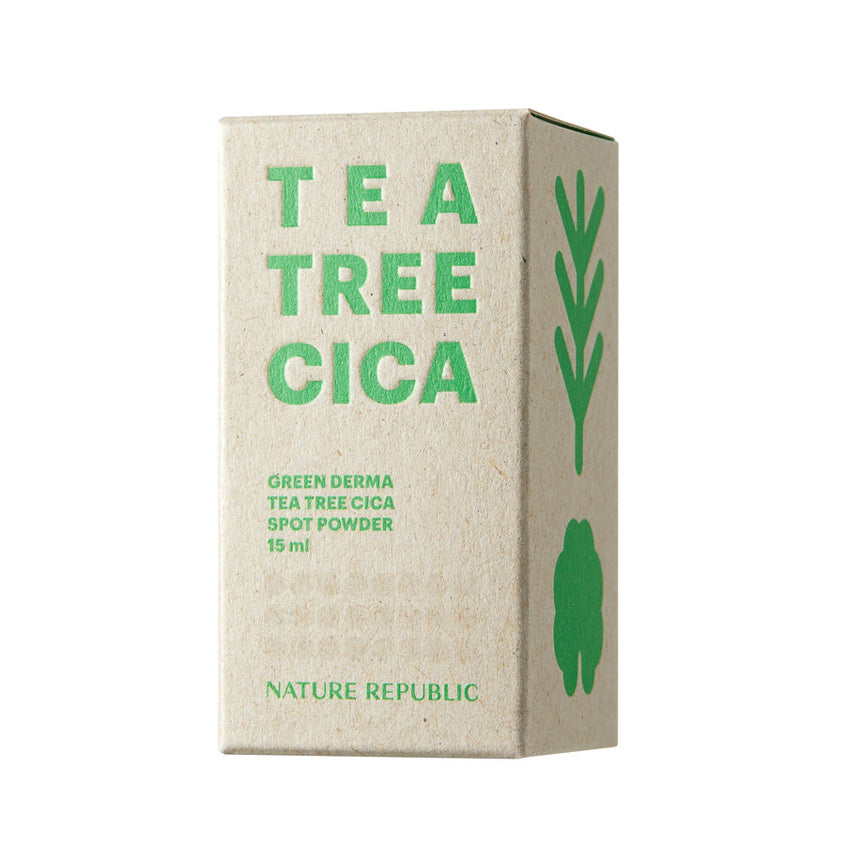 NATURE REPUBLIC GREEN DERMA TEA TREE CICA SPOT POWDER 15ML – online store