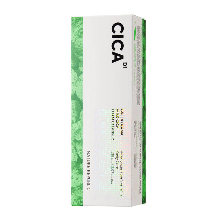 Cleansing foams GREEN DERMA MILD CICA FOAM CLEANSER 150ML