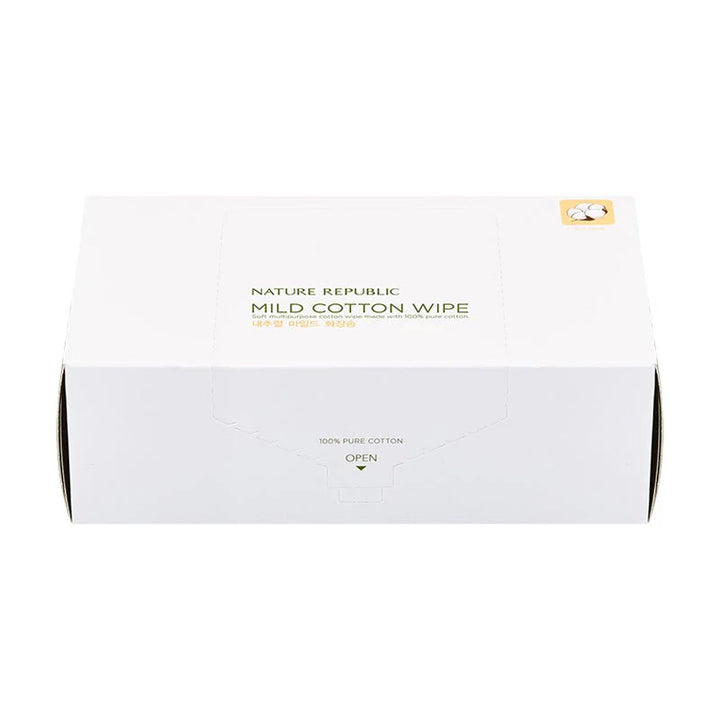BEAUTY TOOL NATURAL MILD COTTON WIPE 80PCS