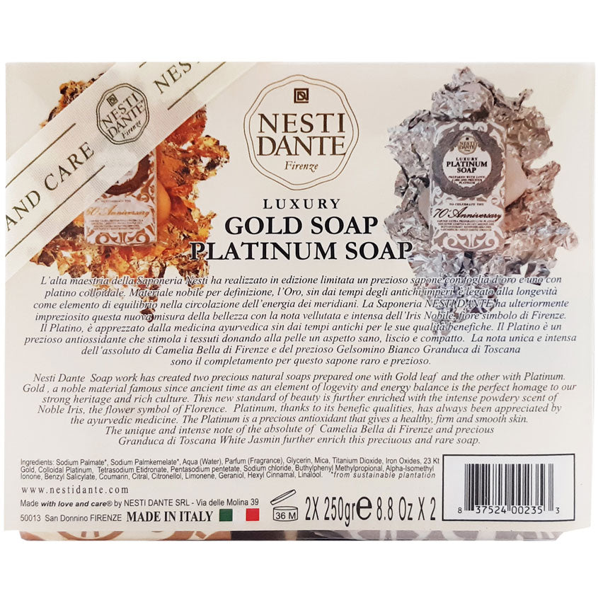 NESTI DANTE Anniversary Platinum & Gold set 2*250g – online store
