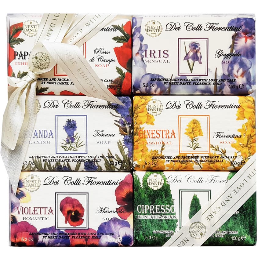 NESTI DANTE SOAP SET FLOWER COLLECTION 6*150G – buy online