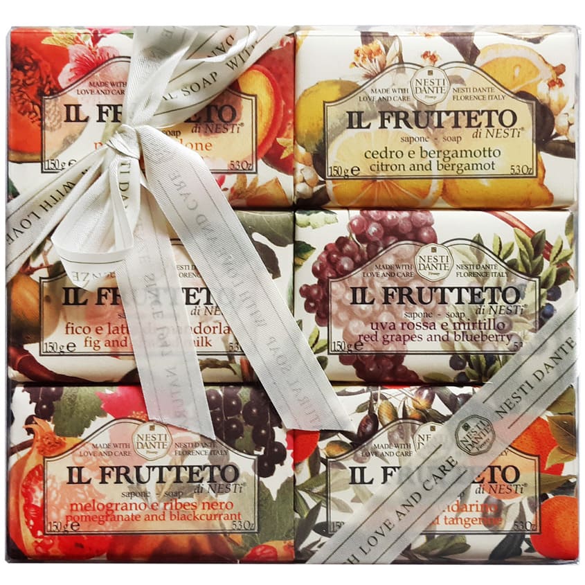 NESTI DANTE SOAP SET FRUIT COLLECTION 6*150G